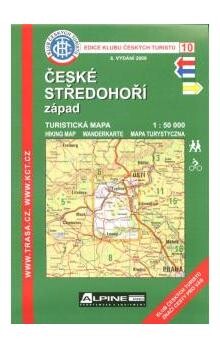 České středohoří - západ turistická mapa 1:50 000