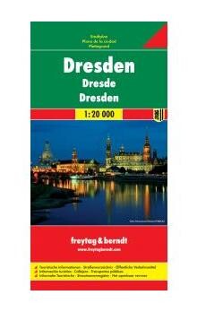 Dresden Stadtplan = Dresde : piana de la ciudad = Dresden : plattegrond = Dresden : city map = Dresde : plan de ville = Dresda