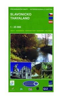 SlavonickoThayaland : cykloturistická a turistická mapa 1:25 000