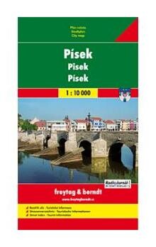 Písek plán města ; Strakonice = Strakonitz