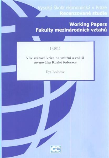 Vliv světové krize na vnitřní a vnější rovnováhu Ruské federace