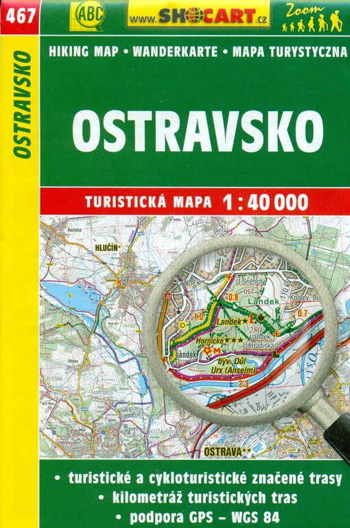 Ostravskoturistická mapa 1:40 000