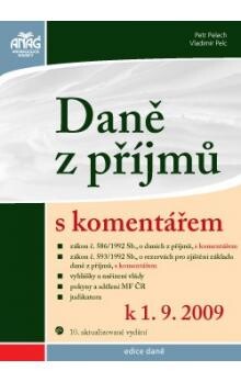 Daně z příjmů s komentářem k 1. 9. 2009