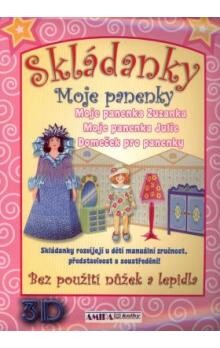 Skládanky. Moje panenky bez použití nůžek a lepidla