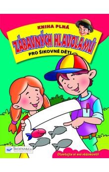 Kniha plná zábavných hlavolamů pro šikovné děti