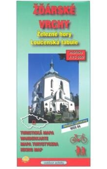 Žďárské vrchy Železné hory, Loučenská tabule : cykloturistická a turistická mapa