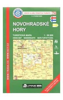 Novohradské hory turistická mapa 1:50 000