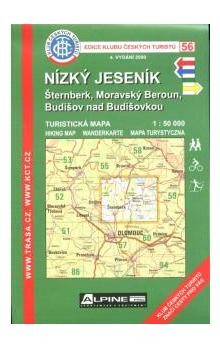 Nízký Jeseník Šternberk, Moravský Beroun, Budišov nad Budišovkou : turistická mapa 1:50 000