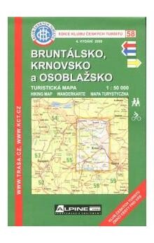Bruntálsko, Krnovsko a Osoblažsko turistická mapa 1:50 000