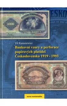 aurea numismatika Bankovní vzory a perfopapírových platidel Československa 1919 - 1993