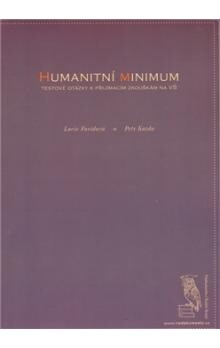 Humanitní minimum : testové otázky k přijímacím zkouškám na VŠ