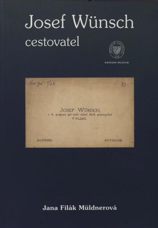 Josef Wünsch: cestovatel