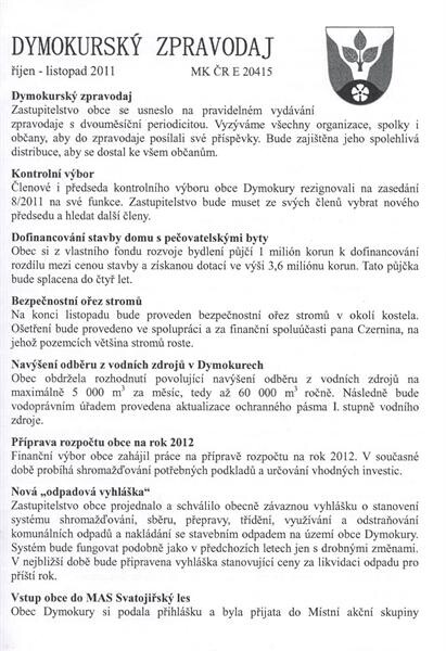 Dymokurský zpravodaj