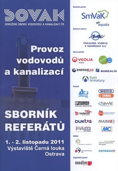 Konference Provoz vodovodů a kanalizací : sborník referátů ...