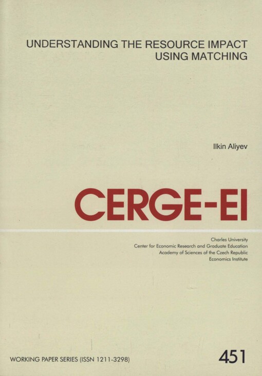 Understanding the resource impact using matching