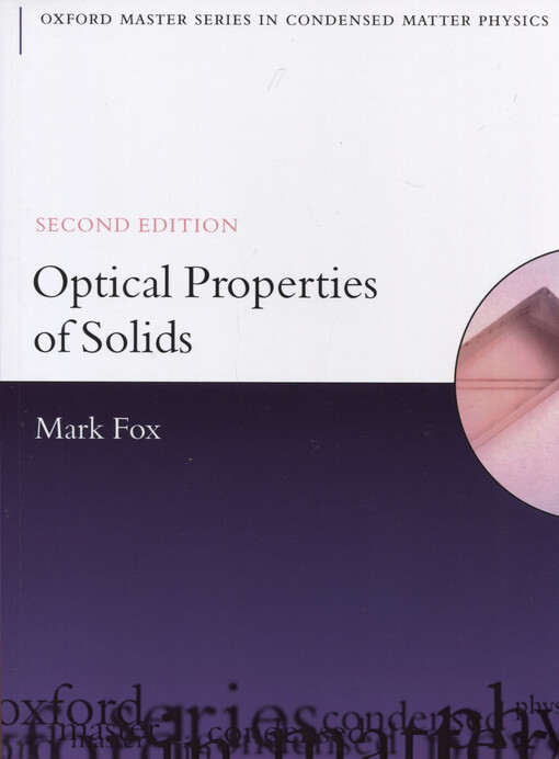 Optical properties of solids