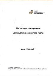 Marketing a management venkovkého cestovního ruchu