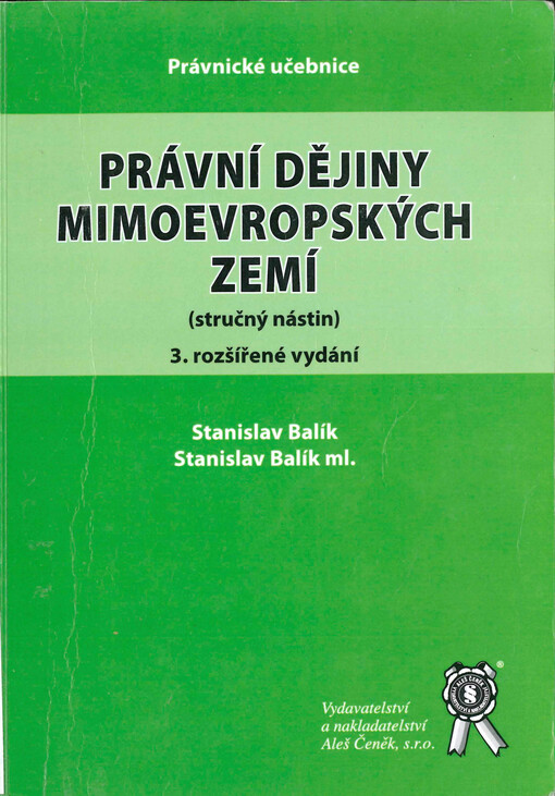 Právní dějiny mimoevropských zemí : (stručný nástin)