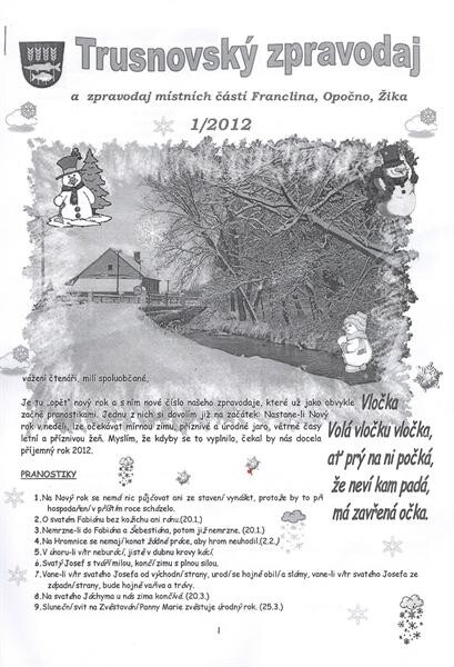 Trusnovský zpravodaj