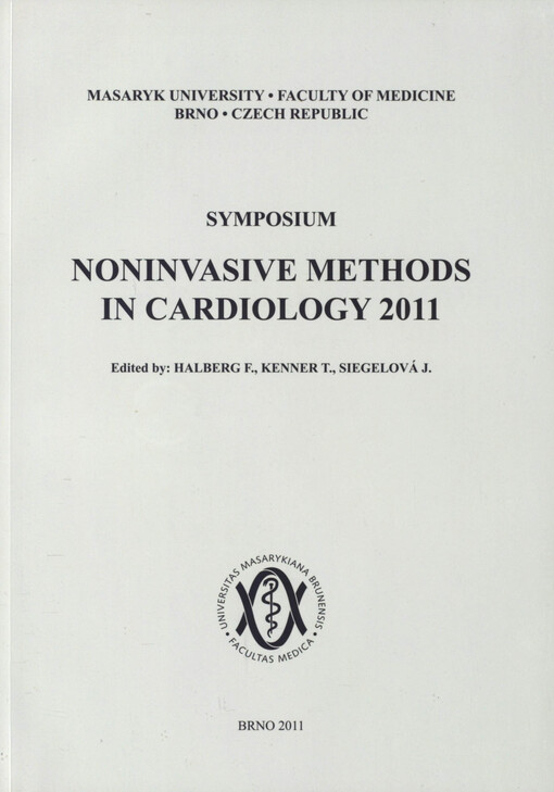 Symposium Noninvasive Methods in Cardiology 2011