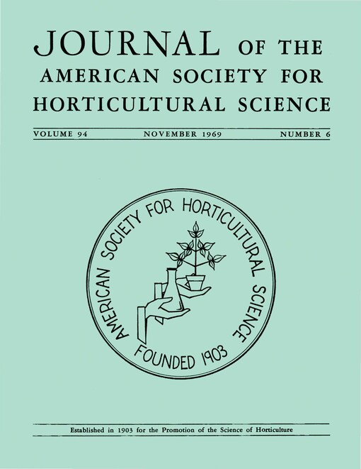 Journal of the American Society for Horticultural Science