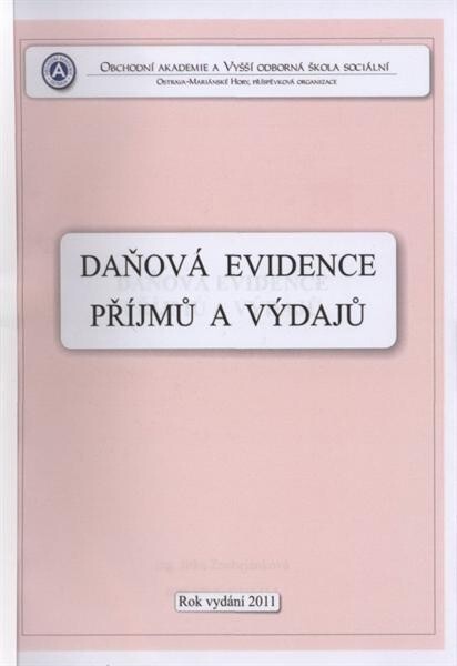Daňová evidence příjmů a výdajů