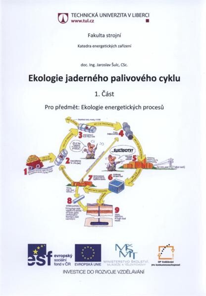 Ekologie jaderného palivového cyklu :pro předmět: Ekologie energetických procesů