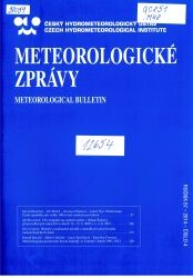 Meteorologické zprávy = Meteorological bulletin