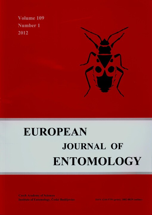 European journal of entomology