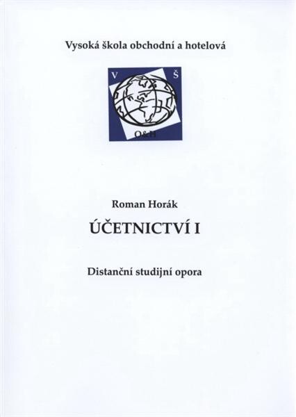 Účetnictví I : distanční studijní opora