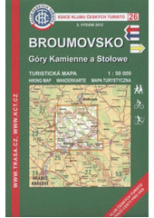Broumovsko [kartografický dokument] : Góry Kamienne a Stołowe : turistická mapa (odkaz v elektronickém katalogu)