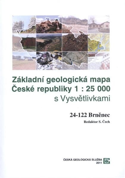 Základní geologická mapa České republiky 1:25 000. 24-122 Brněnec