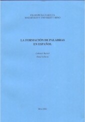 La formación de palabras en español