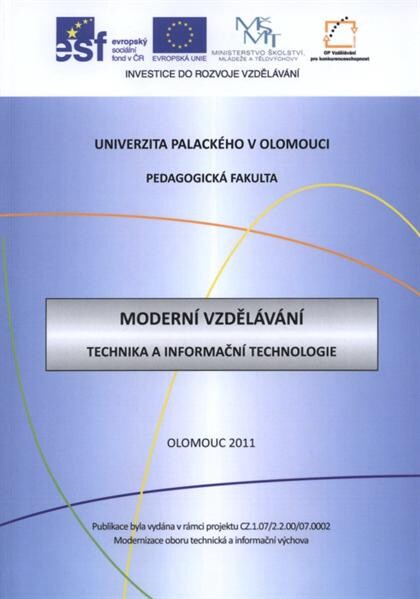 Moderní vzdělávání : technika a informační technologie
