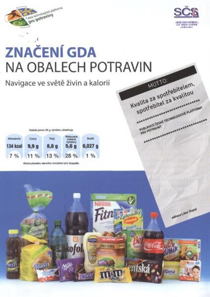 Značení GDA na obalech potravin : navigace ve světě živin a kalorií