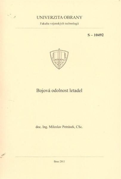 Bojová odolnost letadel : úvod do studia