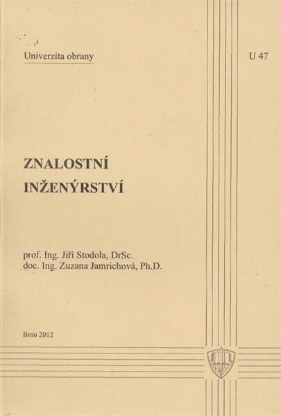 Znalostní inženýrství :vysokoškolská učebnice