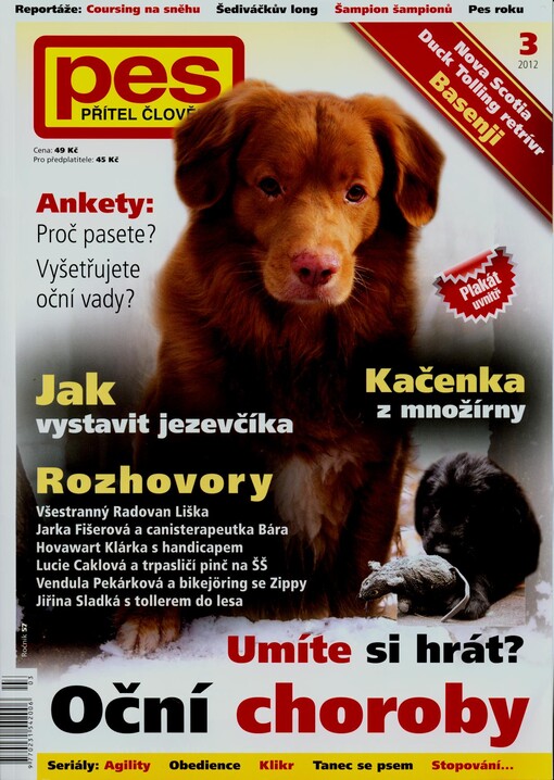 Pes přítel člověka : časopis pro chov a výcvik psů všech plemen