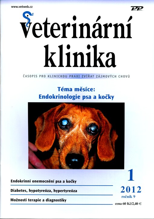 Veterinární klinika : časopis pro klinickou praxi zvířat zájmových chovů