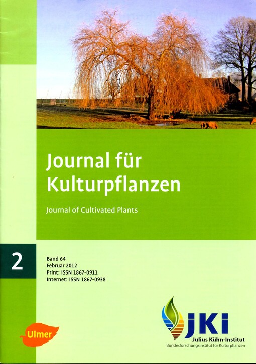 Journal für Kulturpflanzen = Journal of cultivated plants