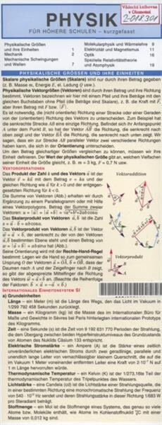 Physik : für höhere Schulen - kurzgefasst