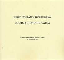 Prof. Zuzana Růžičková, doctor honoris causa