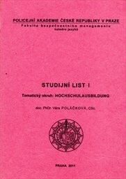 Studijní list