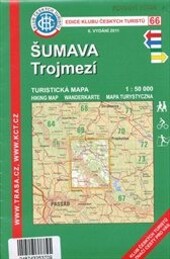 Šumava - Trojmezí turistická mapa 1:50 000