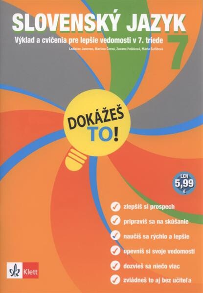 Slovenský jazyk 7 : výklad a cvičenia pre lepšie vedomosti v 7. triede