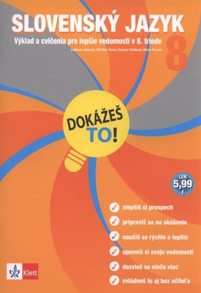 Slovenský jazyk 8 : výklad a cvičenia pre lepšie vedomosti v 8. triede