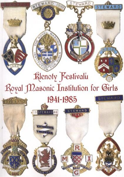 Svobodní zednáři : symbolika, rituály, insignie. Díl 1/3, Klenoty Festivalů Royal Masonic Institution for Girls 1941-1985
