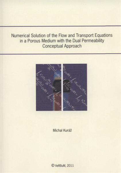 Numerical solution of the flow and transport equations in porous media with the dual permeability conceptual approach