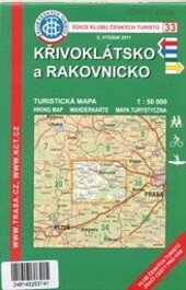 Křivoklátsko a Rakovnicko turistická mapa 1:50 000