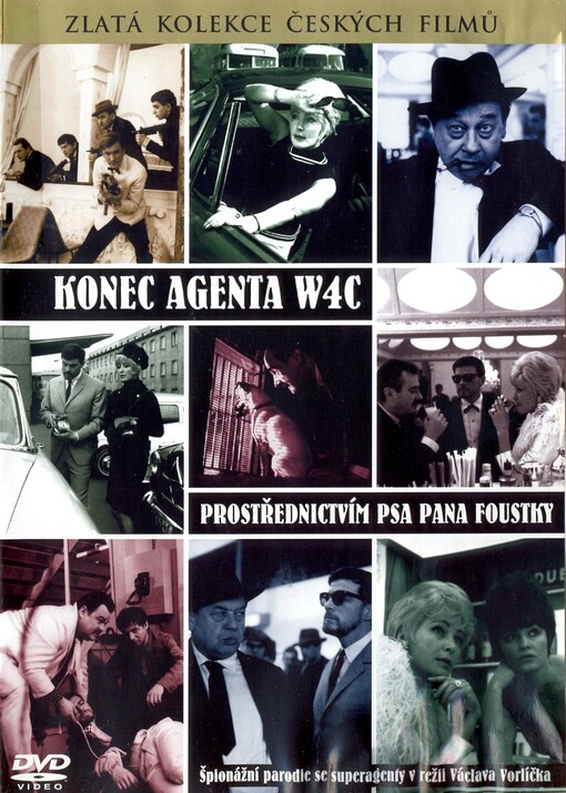 DVD Konec agenta W4C prostřednictvím psa pana Foustky (1967)